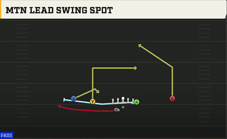 Texas A&M Offense Gun Doubles Y Off Wk Mtn Lead Swing Spot play diagram