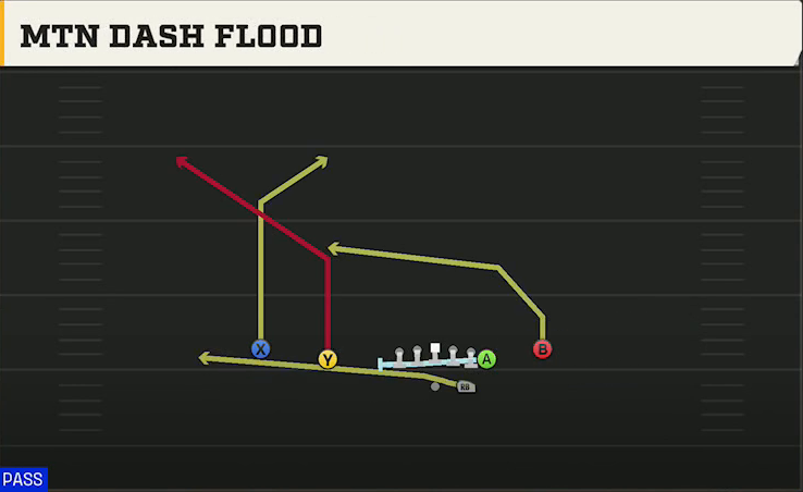 New Mexico State Offense Gun Normal Y Off Close Mtn Dash Flood play diagram
