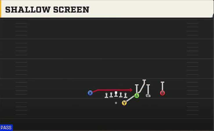 Appalachian State Offense Gun Trips Y Slot Str Shallow Screen play diagram