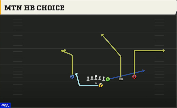 Oklahoma Offense Gun Y Off Trips Nasty Mtn HB Choice play diagram