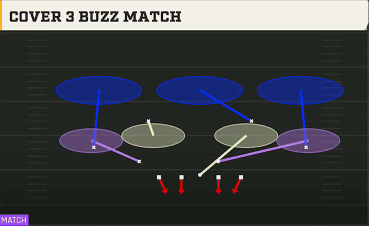 3-4 Shell Defense Nickel 2-4 Single Mug Cover 3 Buzz Match play diagram