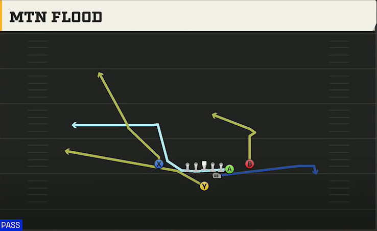 Iowa State Offense Strong Y Off Close Mtn Flood play diagram